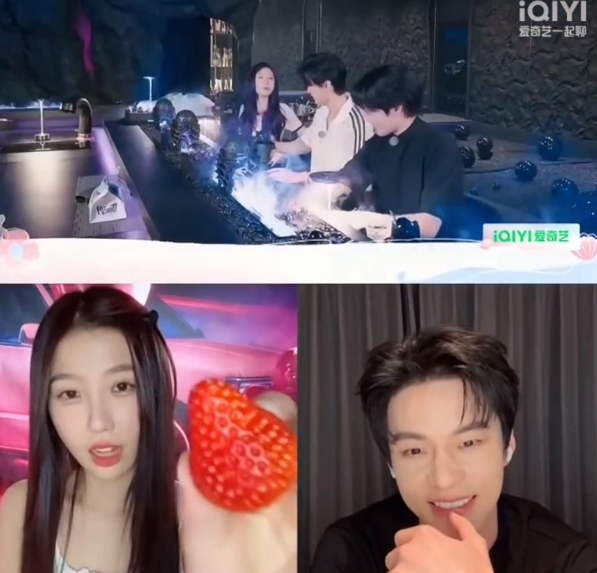 虞书欣的情商真的很高她在《双轨》播出期间的综艺和直播中都不动声色的主动cue了