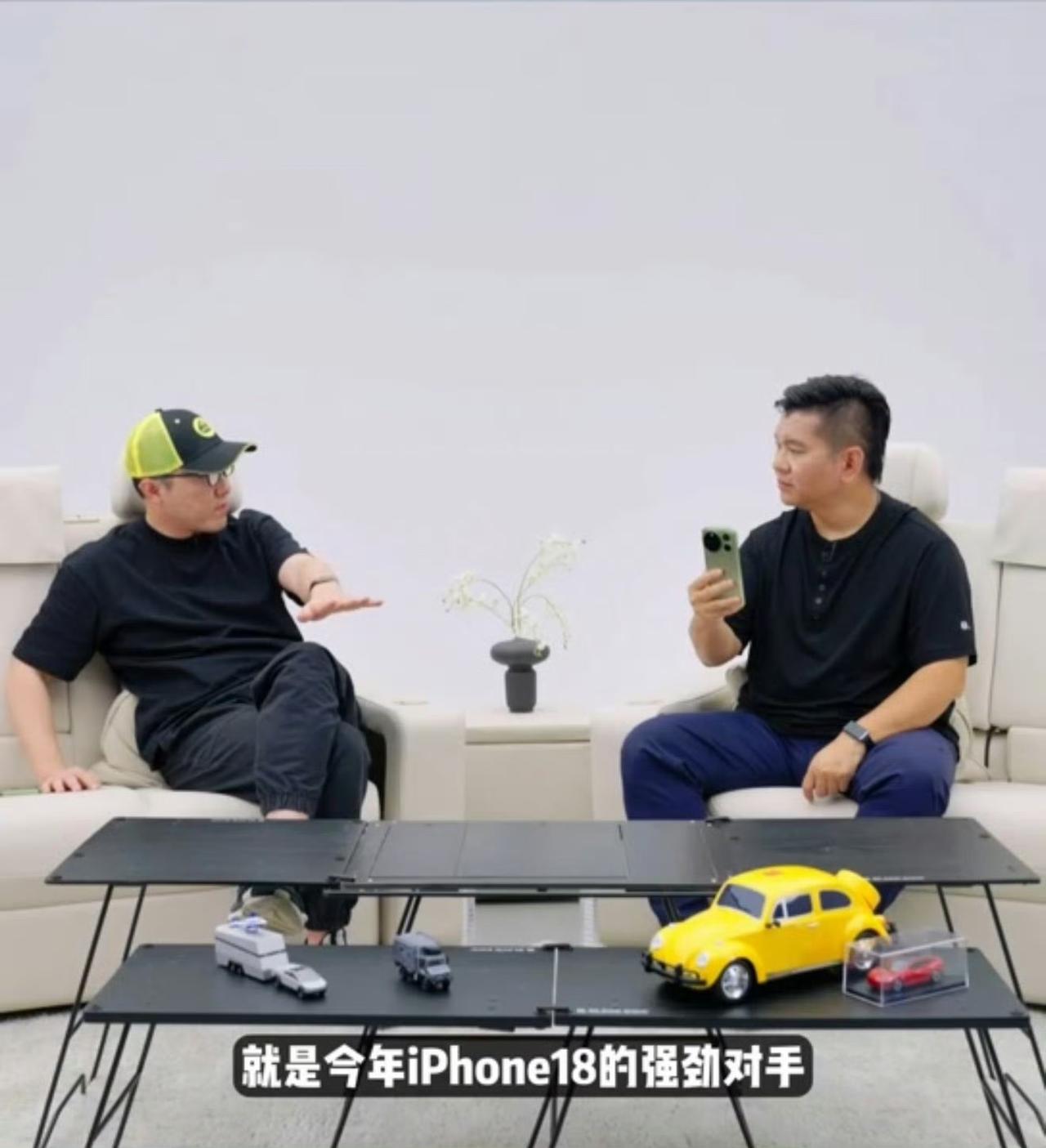 iPhone18做梦都没想到，自己的对手是荣耀Magic9王自如与韩路跨界直播