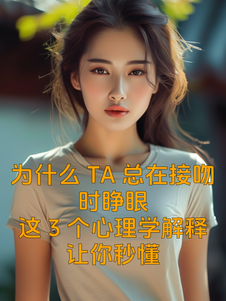 为什么TA总在接吻时睁眼？这3个心理学解释让你秒懂