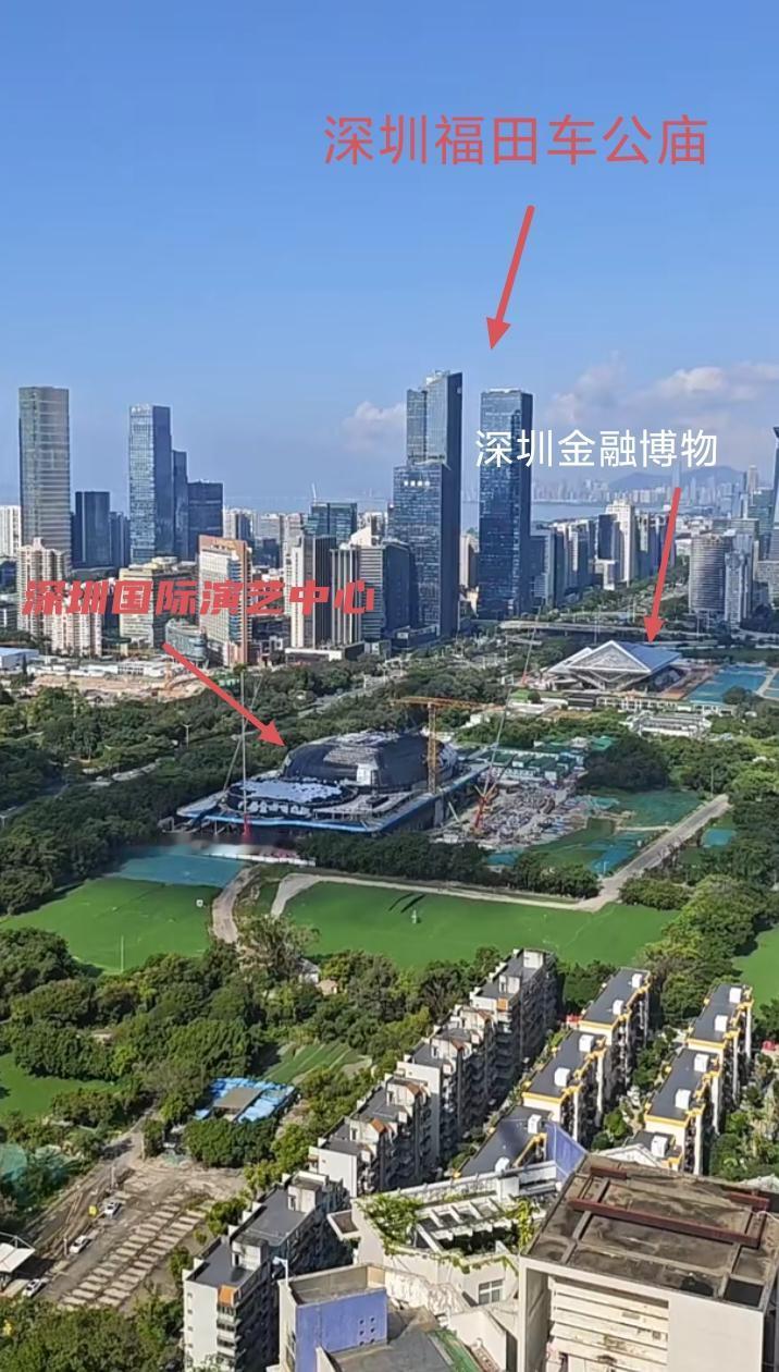 这就是深圳香蜜湖城市会客厅，即将到来的APEC会议，就在深圳的这片城区举行。（图