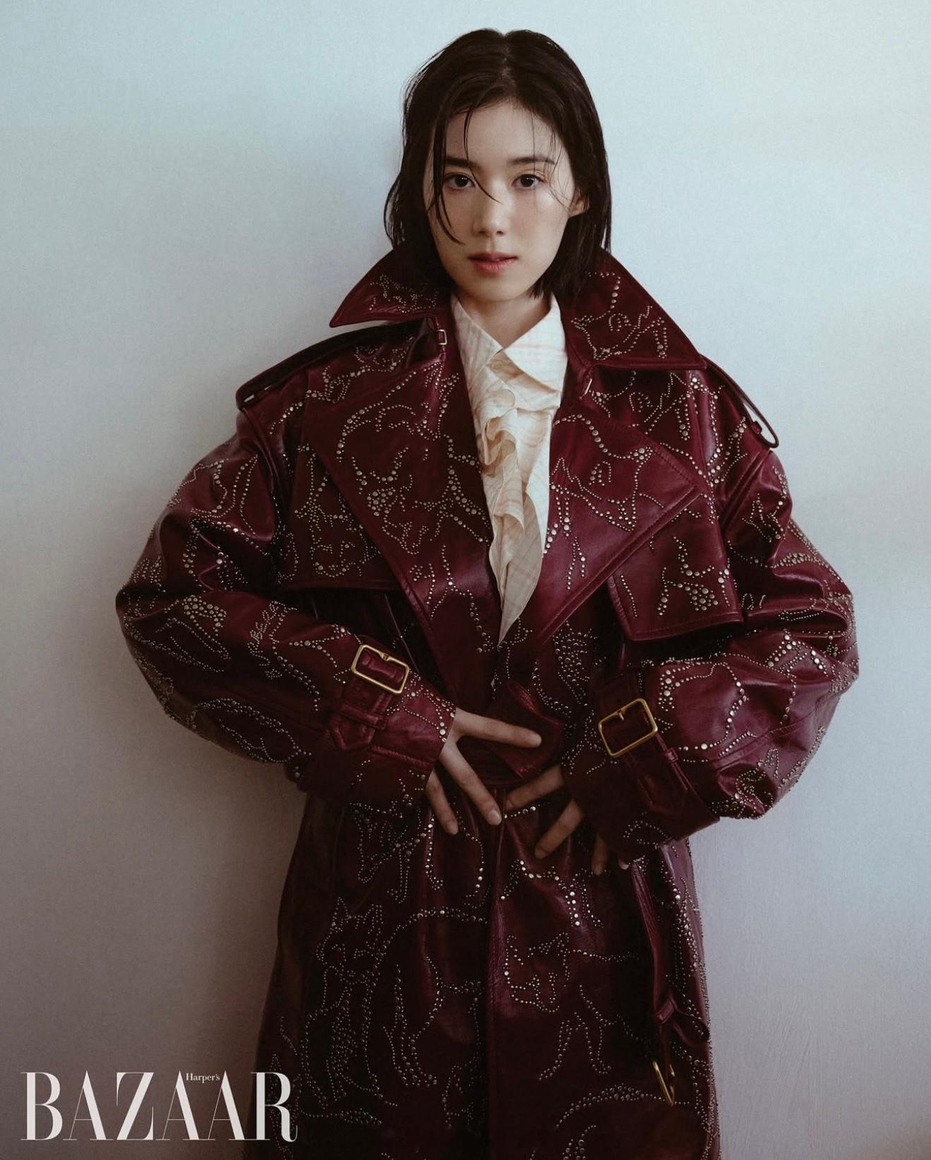 郑恩彩高级质感的美丽·郑恩彩xHarper’sBAZAAR6月刊封面