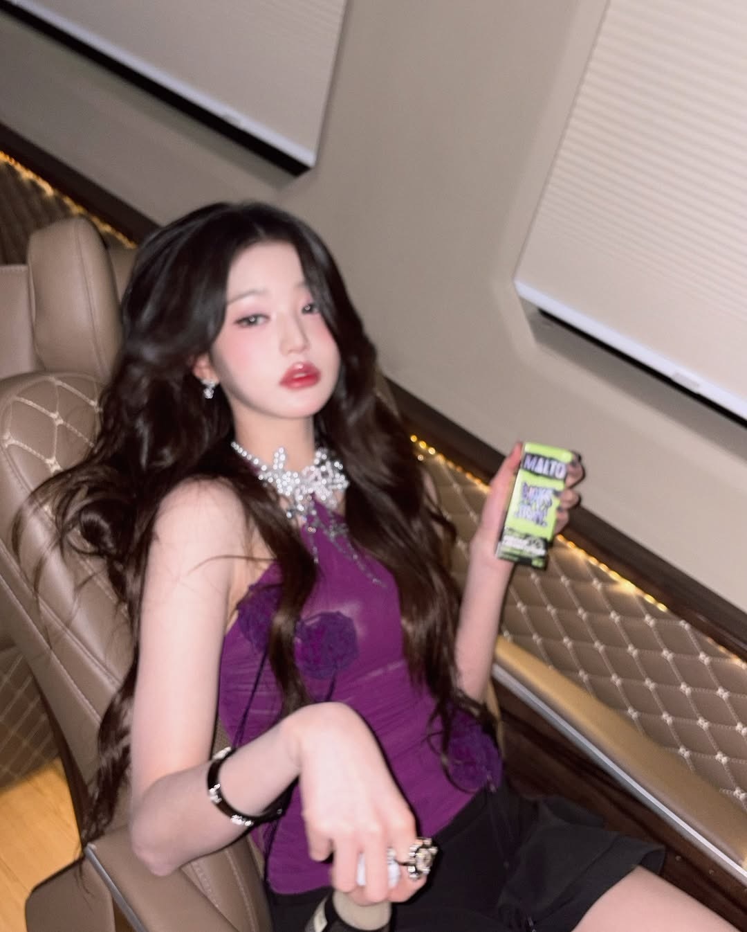 【张元英】妈咪穿紫色很有韵味💜​​​