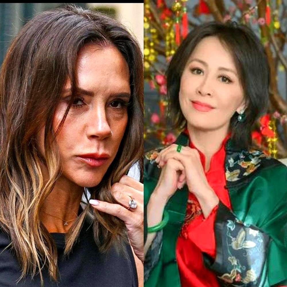 她坚称这张脸没动过刀，但亲口承认身体另一个部位动过两次。照片里，她鼻子线条