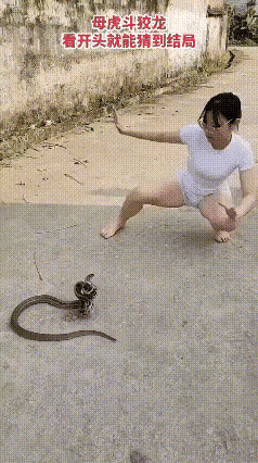 因为咬了一口女主人的胸部(实际上只咬住了主人的外衣)，大蛇的结局是被剥皮做成了蛇