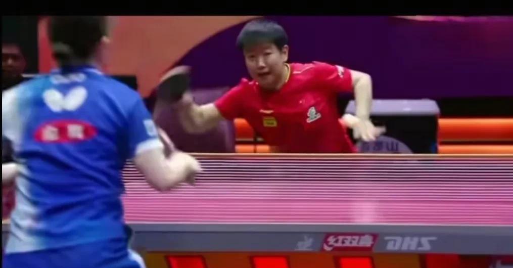 我不太懂为什么有人称孙颖莎“热血笨蛋”，我只知道孙颖莎扛住了“大角度”。今天的