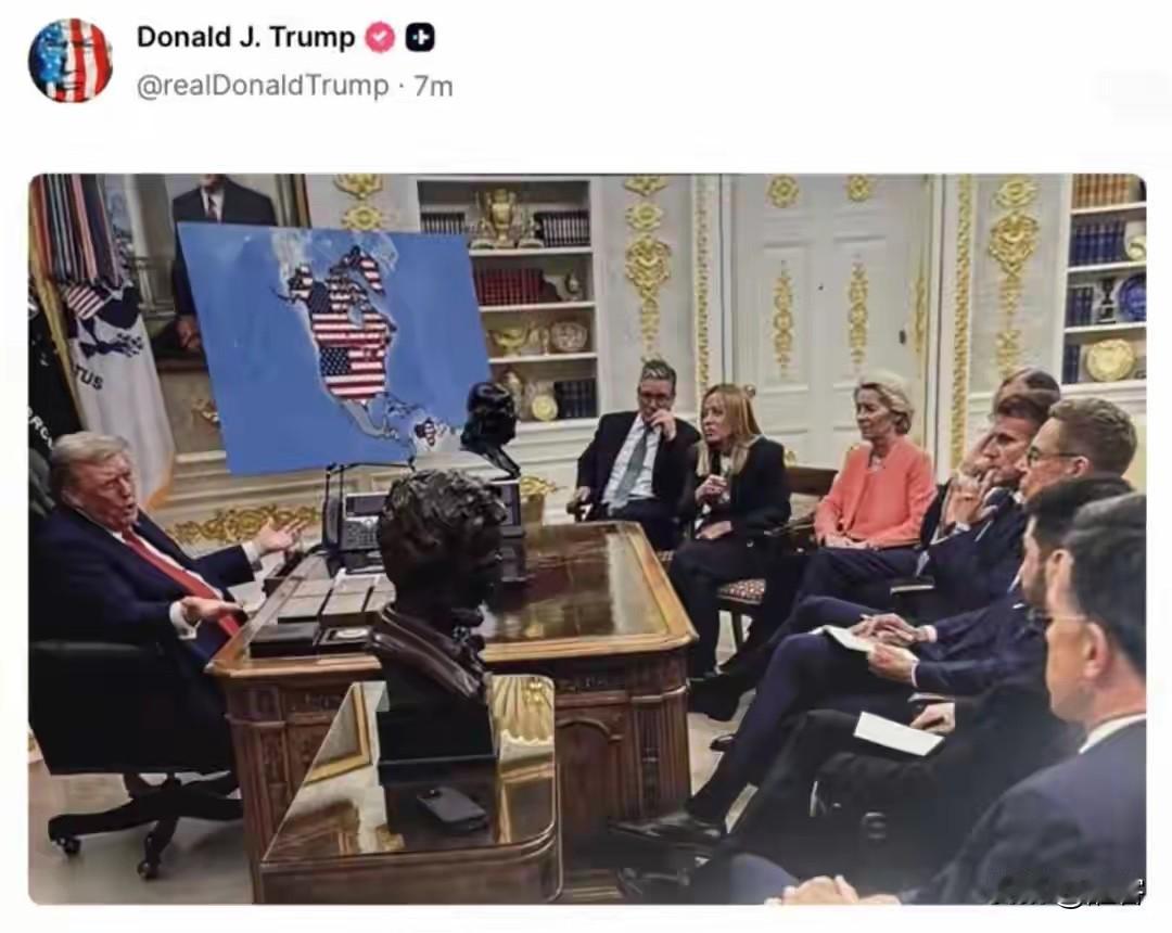 如果特朗普真的把格陵兰和加拿大都拿下了会怎么样？答案是不怎么样，因为这事在美国