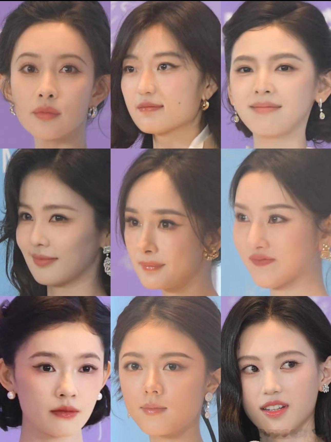 今日尖叫之夜女明星卡大头来了，这波很难选啊，你觉得这里谁最美？