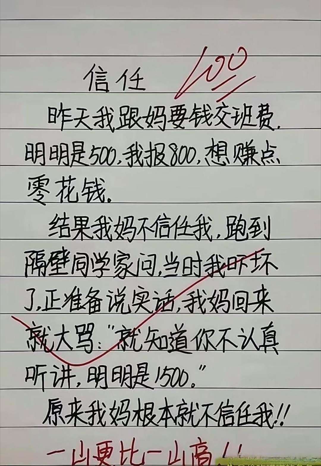 信任危机才是最大的危机！[捂脸哭]​​​