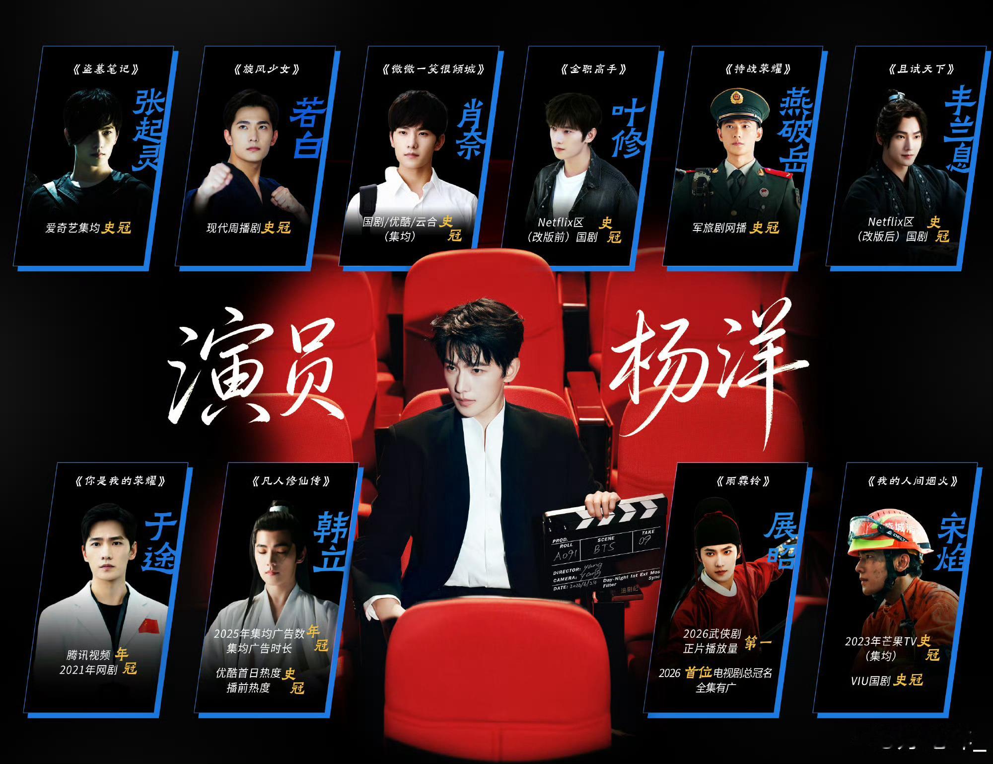杨洋首尔大赏断层第一恭喜杨洋恭送韩仙师！