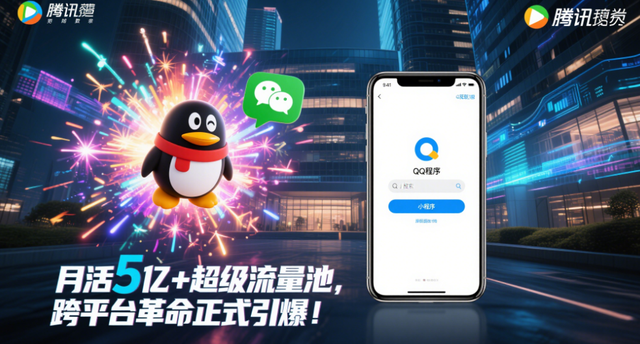 手机QQ突袭接入微信小程序,社交江湖一夜变天