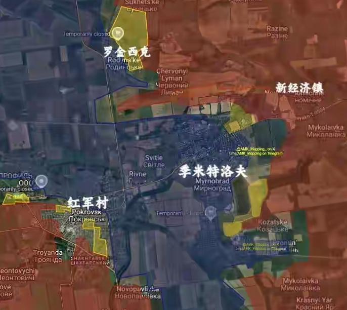 红军城岌岌可危，要不是乌军总司令瑟尔斯基从扎波罗热、赫尔松和苏梅州调集了大量的部