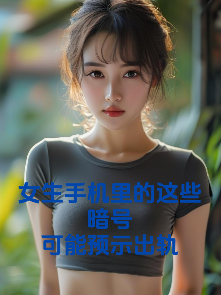 女生手机里的这些暗号，可能预示出轨
