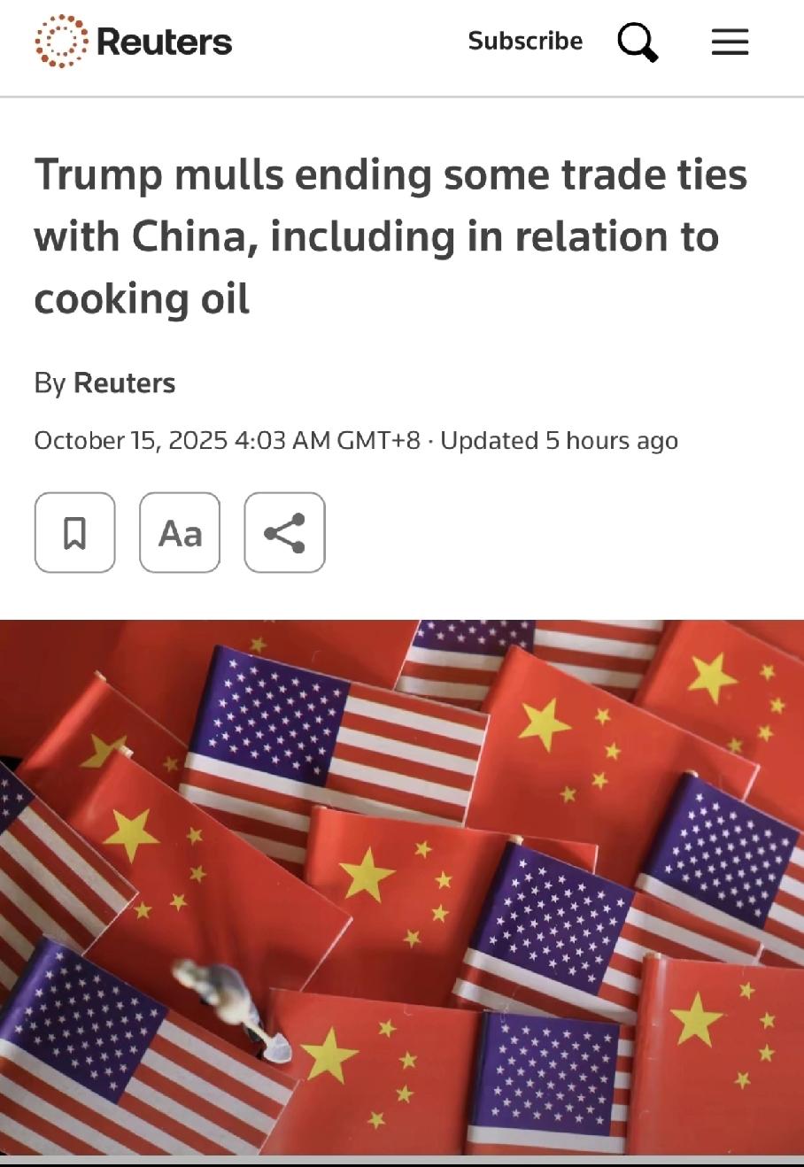 难怪美国股市仅仅7分钟蒸发近5000亿美元，川普社交动态透露真相，他又准备动手了