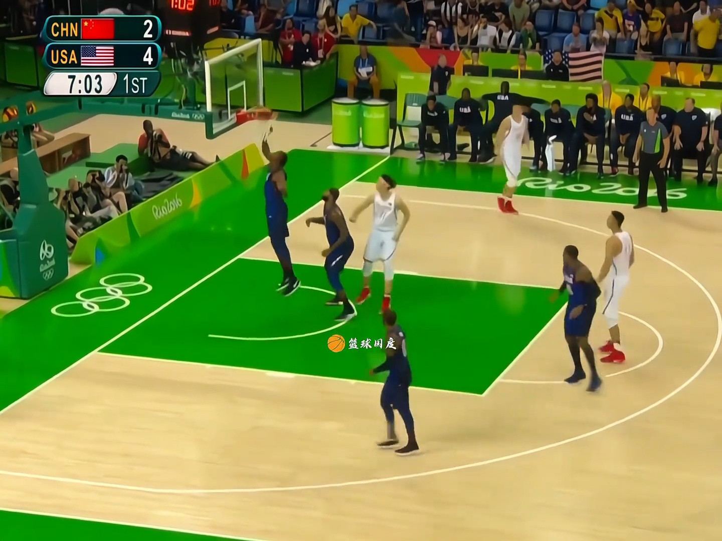 易建联奥运首秀创历史!对阵梦之队砍25分重返NBA