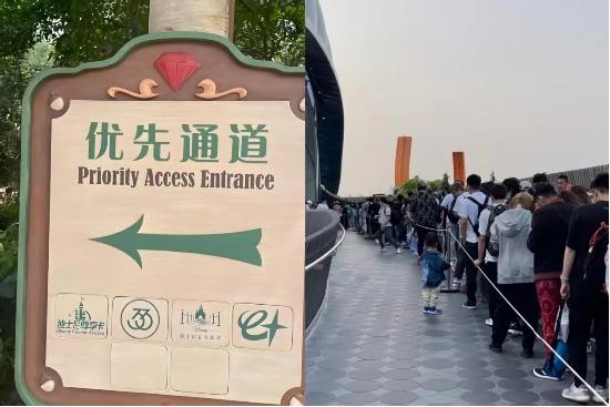 上海迪士尼排队事件，撕掉了多少伪中产的最后遮羞布？能去迪士尼玩一趟的，经济条