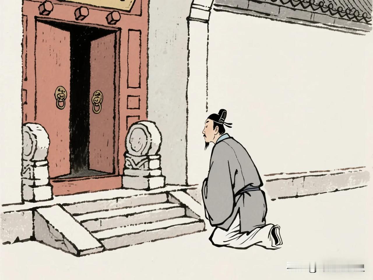 1879年，日本出兵琉球，废黜其王，改置“冲绳县”。琉球使臣林世功，跪在北京城李
