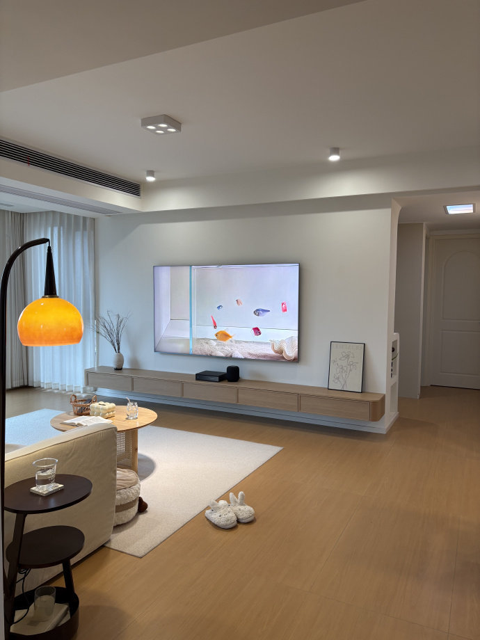 室内105平温馨三房，考虑开放式厨房的可以参考