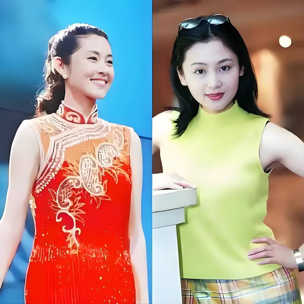 倪萍与陈红同框，方知绝色与漂亮的差距。年轻时候的倪萍是央视一枝花，有才有貌，文化