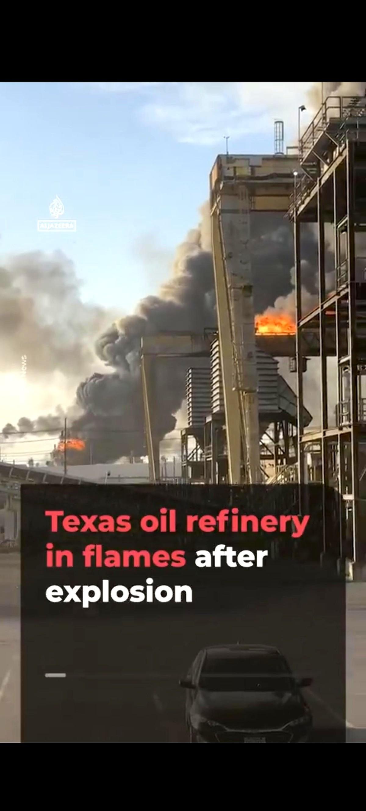 刷到一个事儿，越想越觉得魔幻。美国，那个天天喊着“能源独立”的家伙，自己家挖出