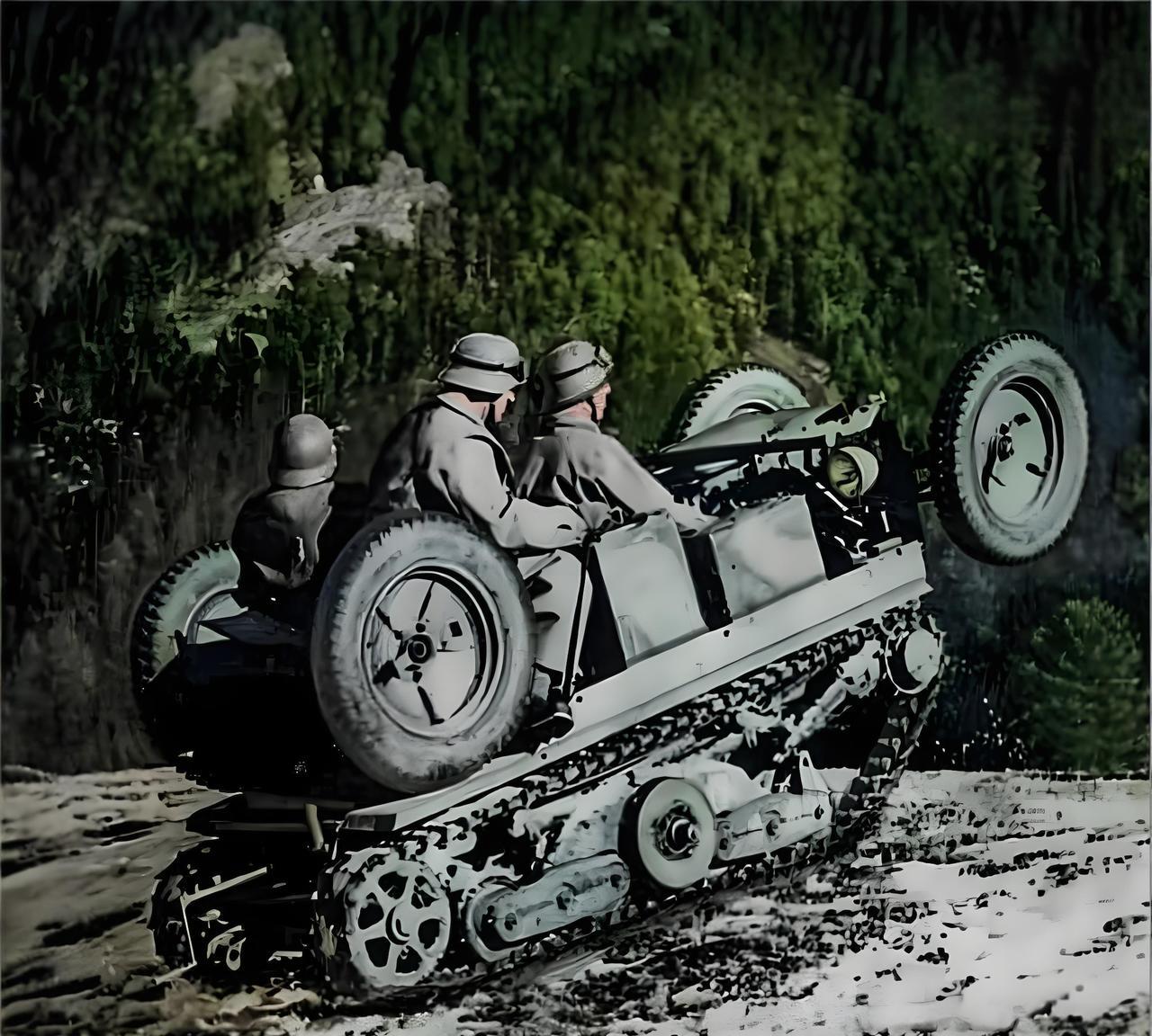 二战怎么会有如此奇形怪状的战车？1935年，二战时期，这是纳粹德军在奥地利A
