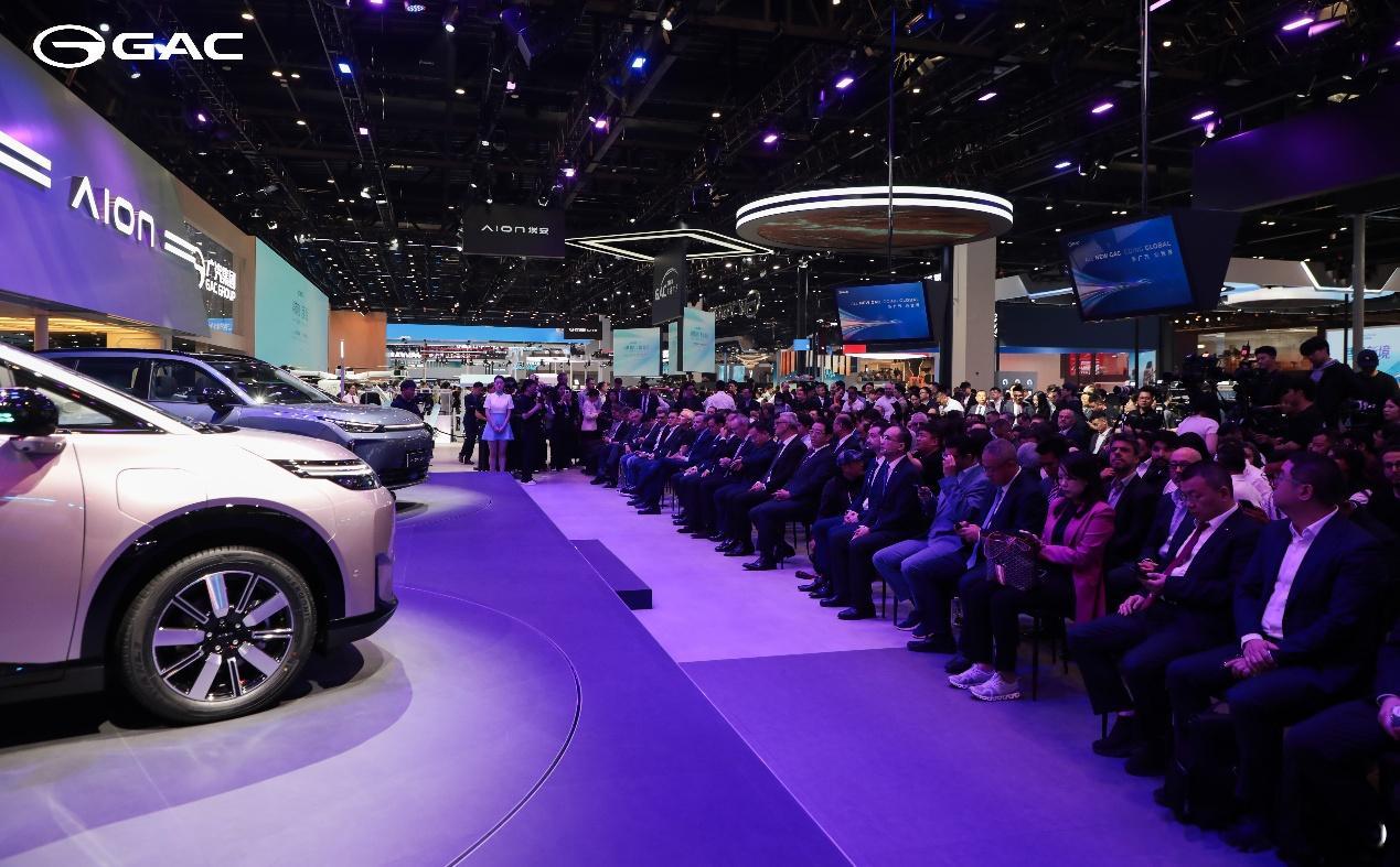 2026北京车展上，广汽国际举办首个专场全球发布会，宣布全球化战略全面升级。广汽