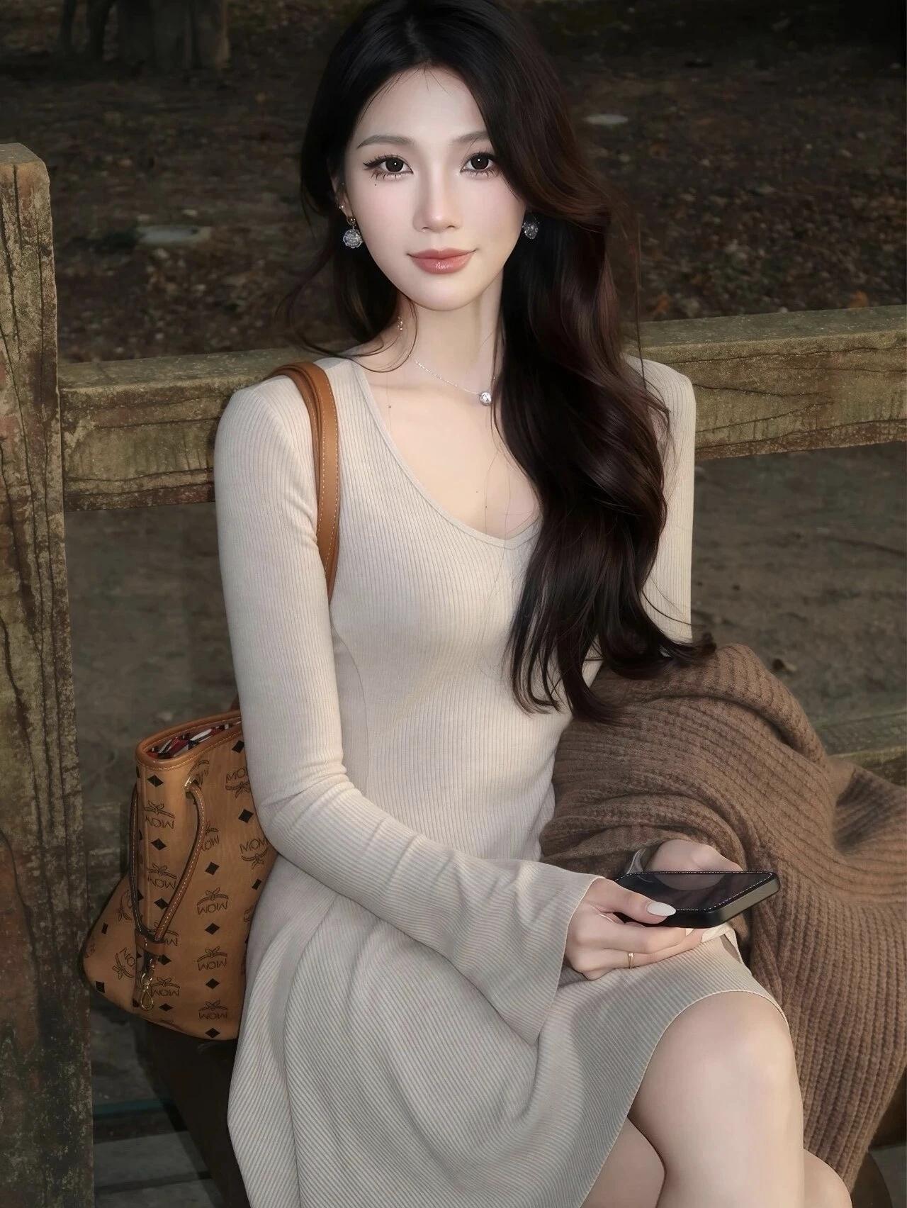 把秋日的慵懒揉进穿搭里，和自然撞个满怀