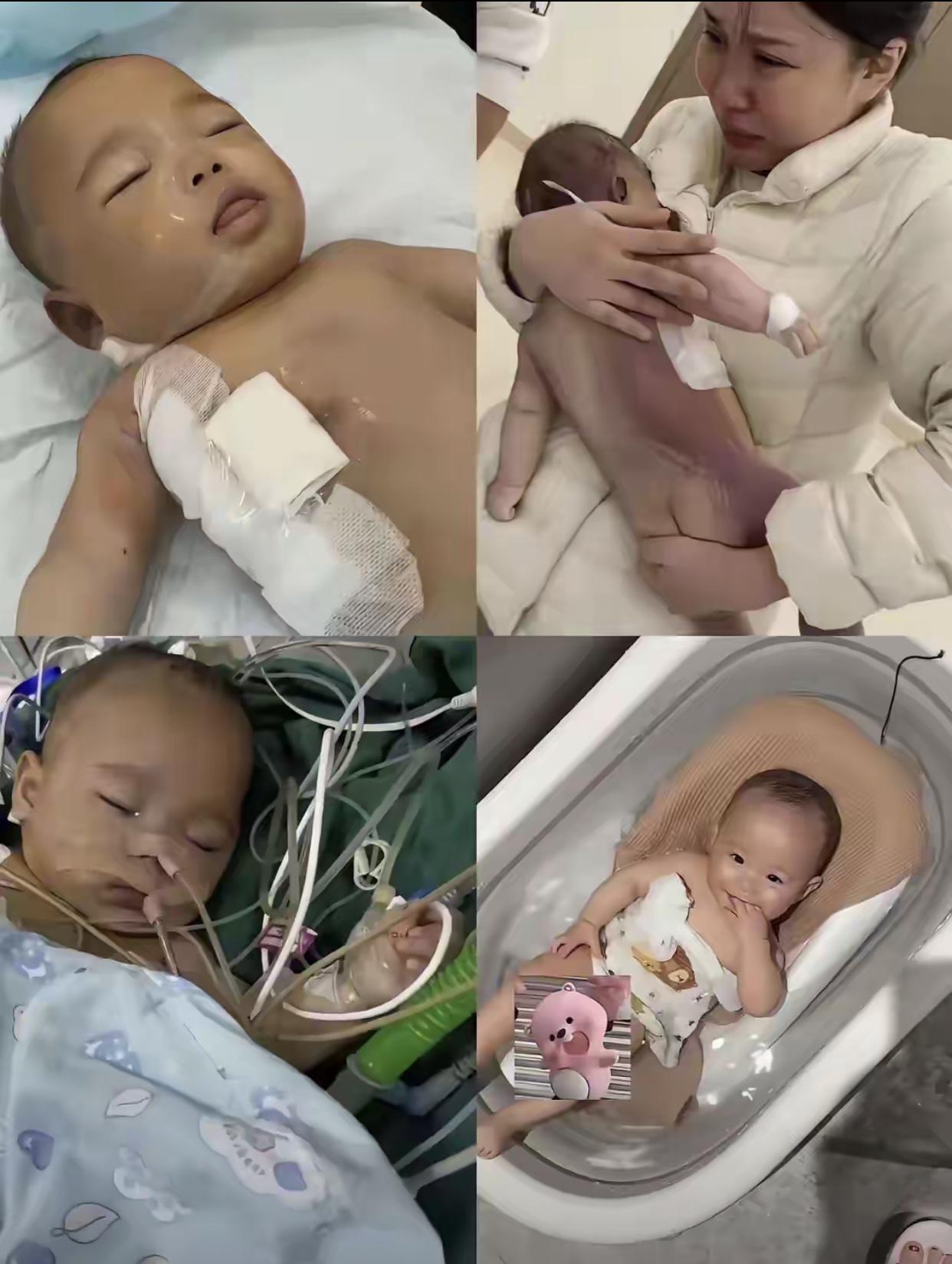 5个月大的婴儿，做心脏手术，不幸失败。医疗的初衷可以动摇，但对生命的敬畏却不可