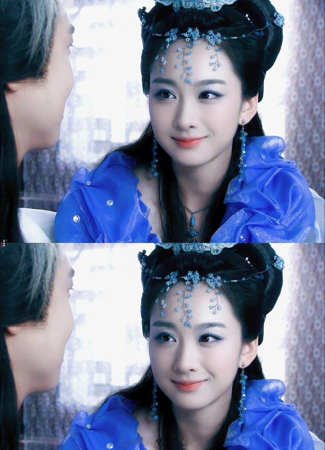 她的眉眼。。真是应了那句老话了