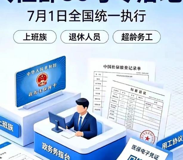 重磅消息！从2026年7月1日起，全国将强制执行关于退休返聘及超龄员工（男6