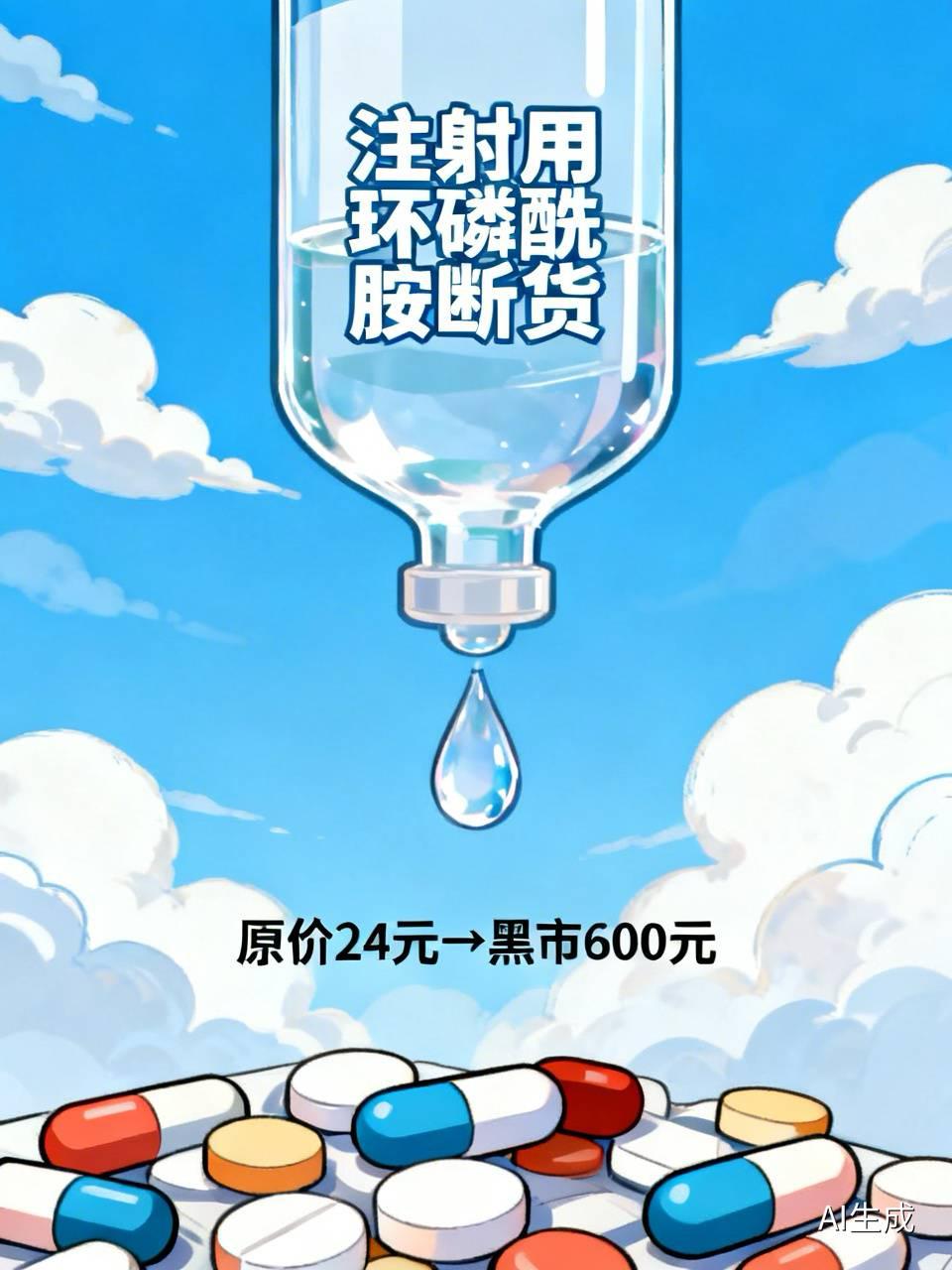 太揪心了！一款临床用了60多年、原价24元一支的救命化疗药，如今全国大范围断货，