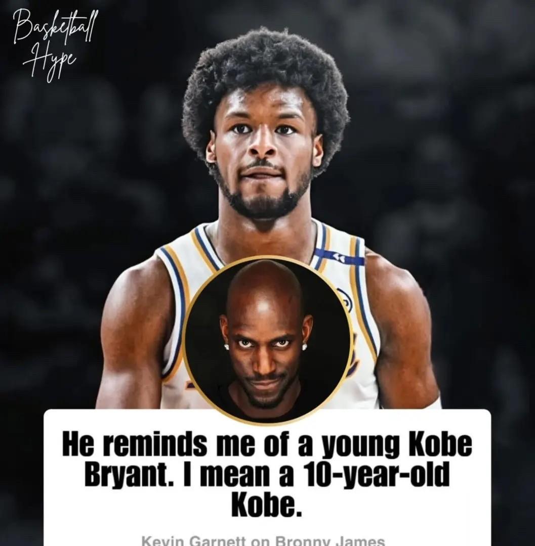 詹姆斯尴尬了前NBA球员加内特近日接受采访时谈到布朗尼时说：“他让我想到了年轻