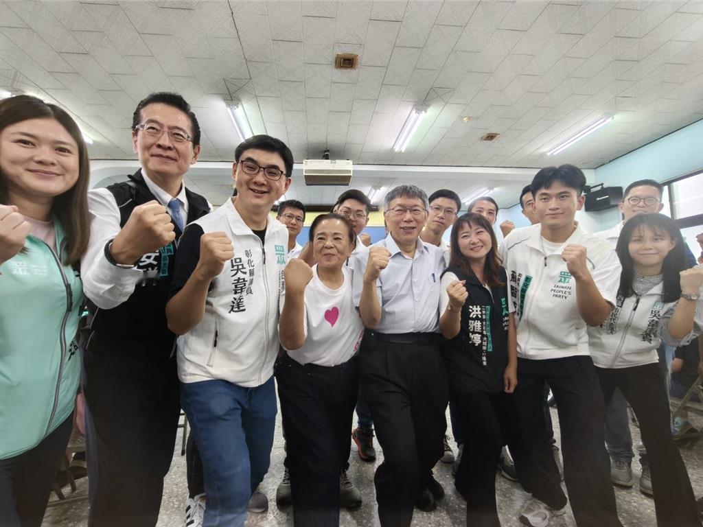 柯文哲看竹北市蓝白合破局：不应该发生赶快商量善后新竹县竹北市在野合破局，民众
