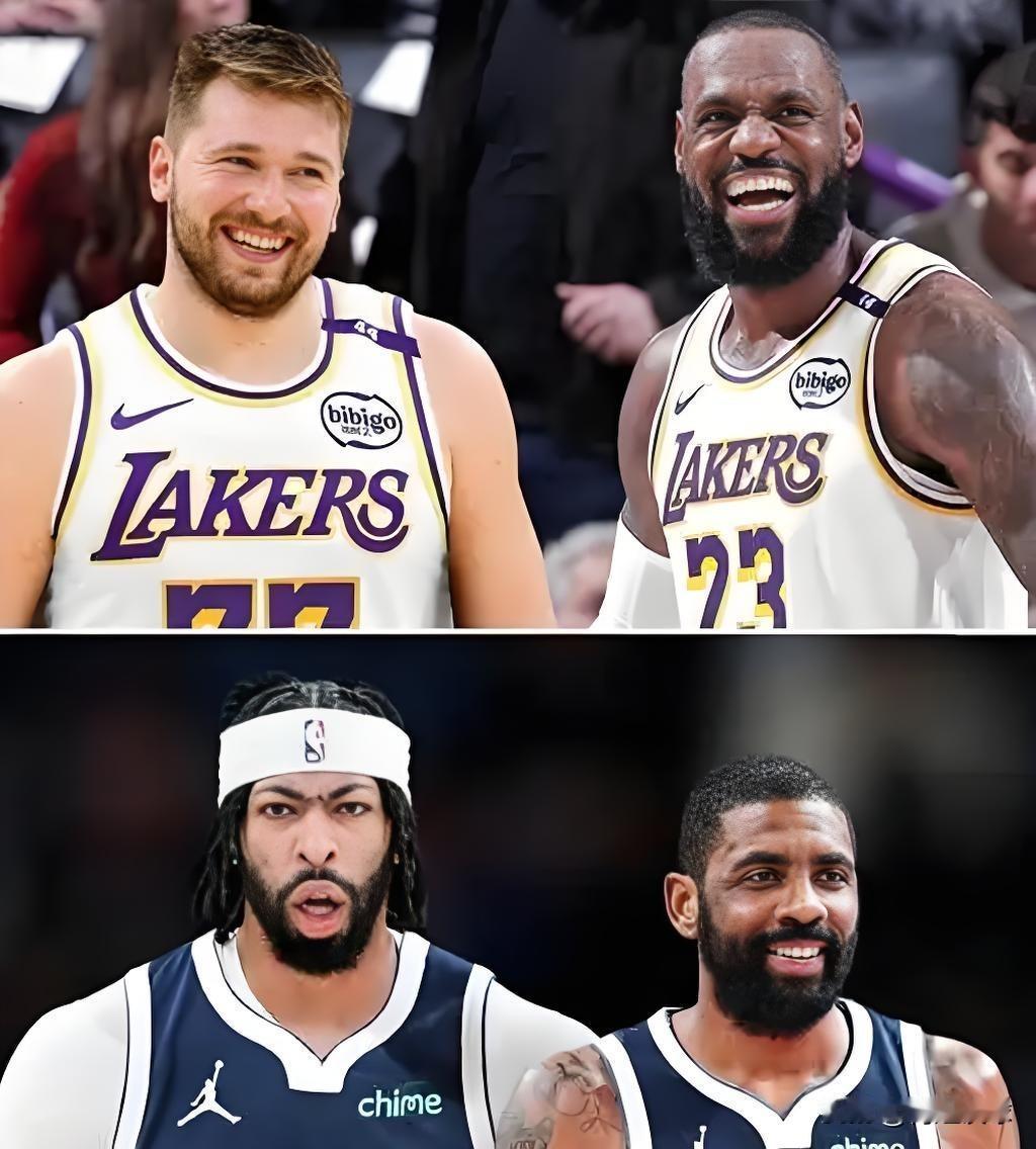 不得不说！NBA新赛季西部前五二人组肯定是这五组！第一组：湖人“东詹”组合，