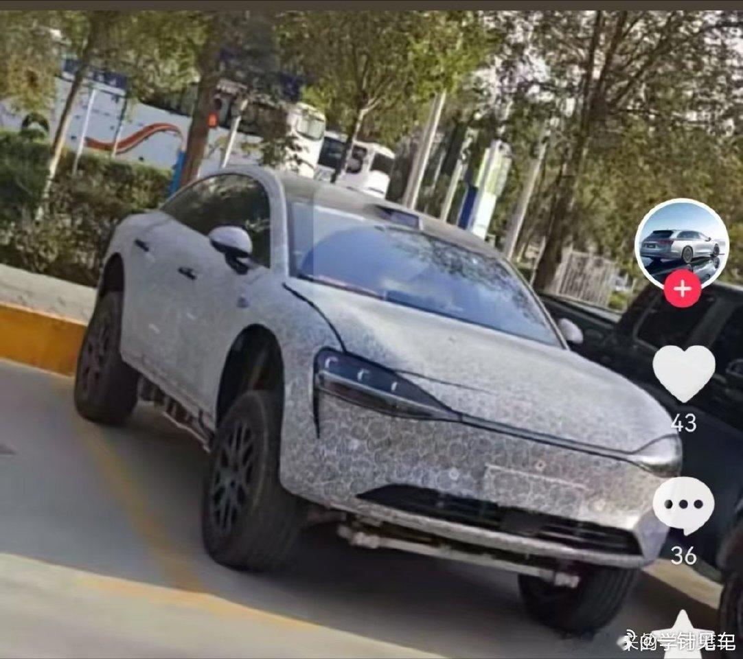 这种就是个骡车，随便拿一个车身套到底盘上面搞试验，大家不用大惊小怪[doge]当然，