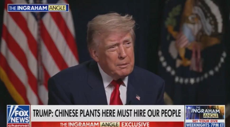 特朗普突然给中国车企递了一句话：你可以来美国造车，但工人得是美国人。9月12日