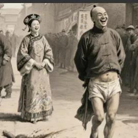 他南下时穿龙袍坐官船，地方官跪着接驾，没人敢拦。可大清规矩写得清清楚楚：太监离