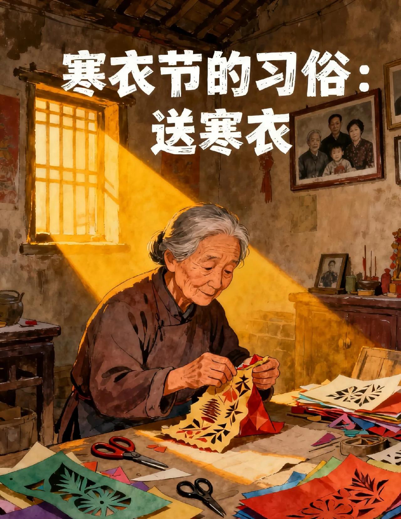 寒衣节：这些习俗要知道，传统禁忌别忽视寒衣节是农历十月初一，民间俗称“十月