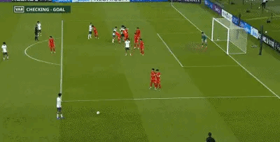 u23国足vs越南u23亚洲杯被取消的那个进球同时，越南后卫肘击拜合拉木，越南