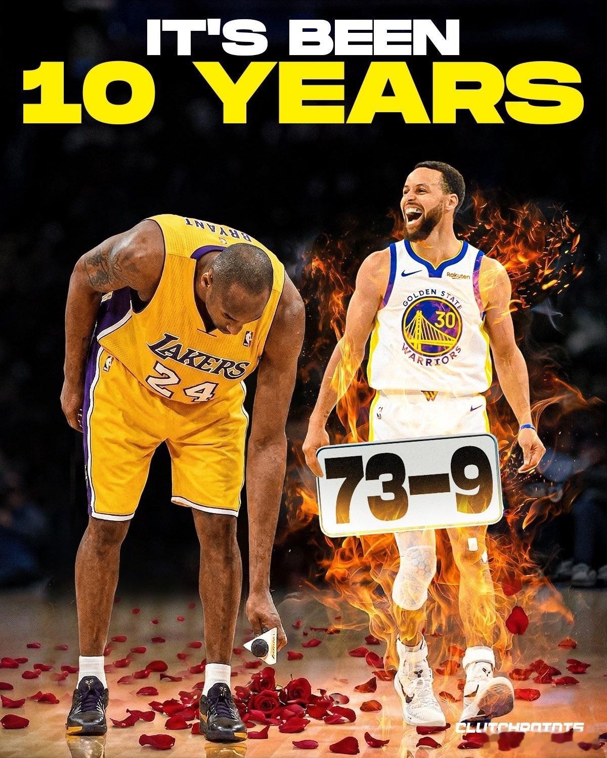 NBA2016年4月13日，感觉联盟仿佛同时开启了快进和慢放模式——一边是科比