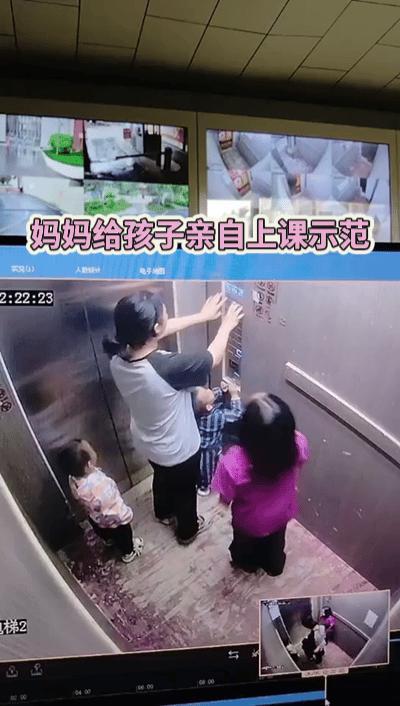 这种妈妈亲身示范，给孩子上课，小孩学的也是有模有样，也不知是那个倒霉蛋娶了这女人