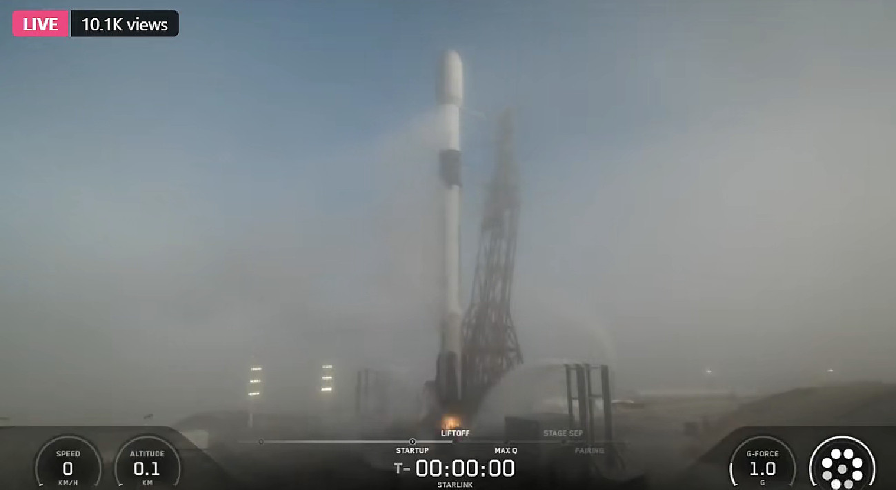 又突然取消了！【航天T-0时刻发射自动中止：猎鹰9号星链G17-39