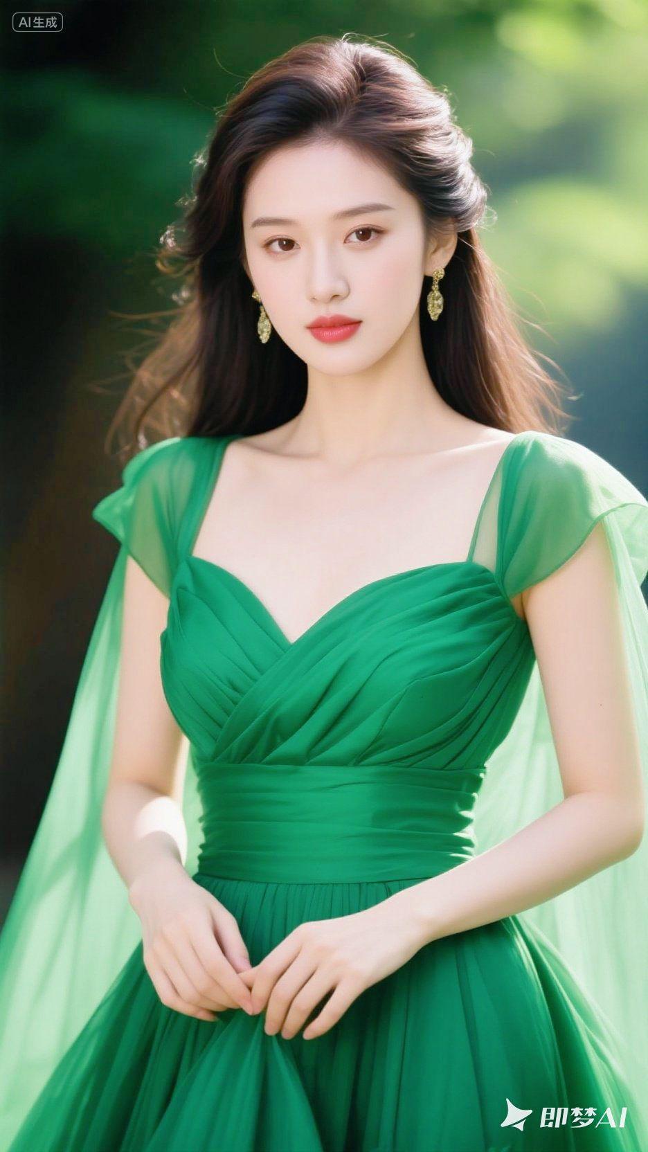 即梦AI 优雅气质 唯美 作品分享 不一样的感觉