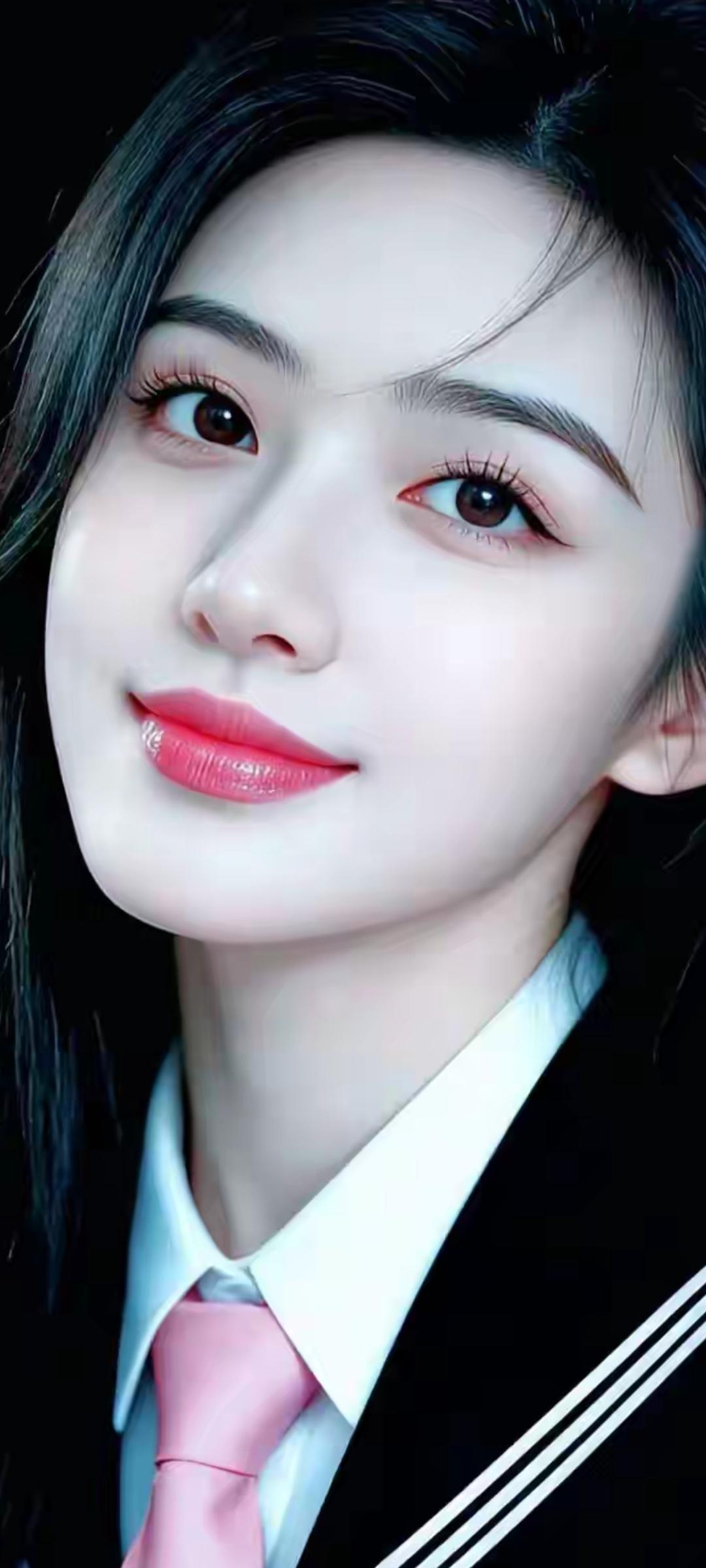 元气少女，微笑甜度满分！😊✨