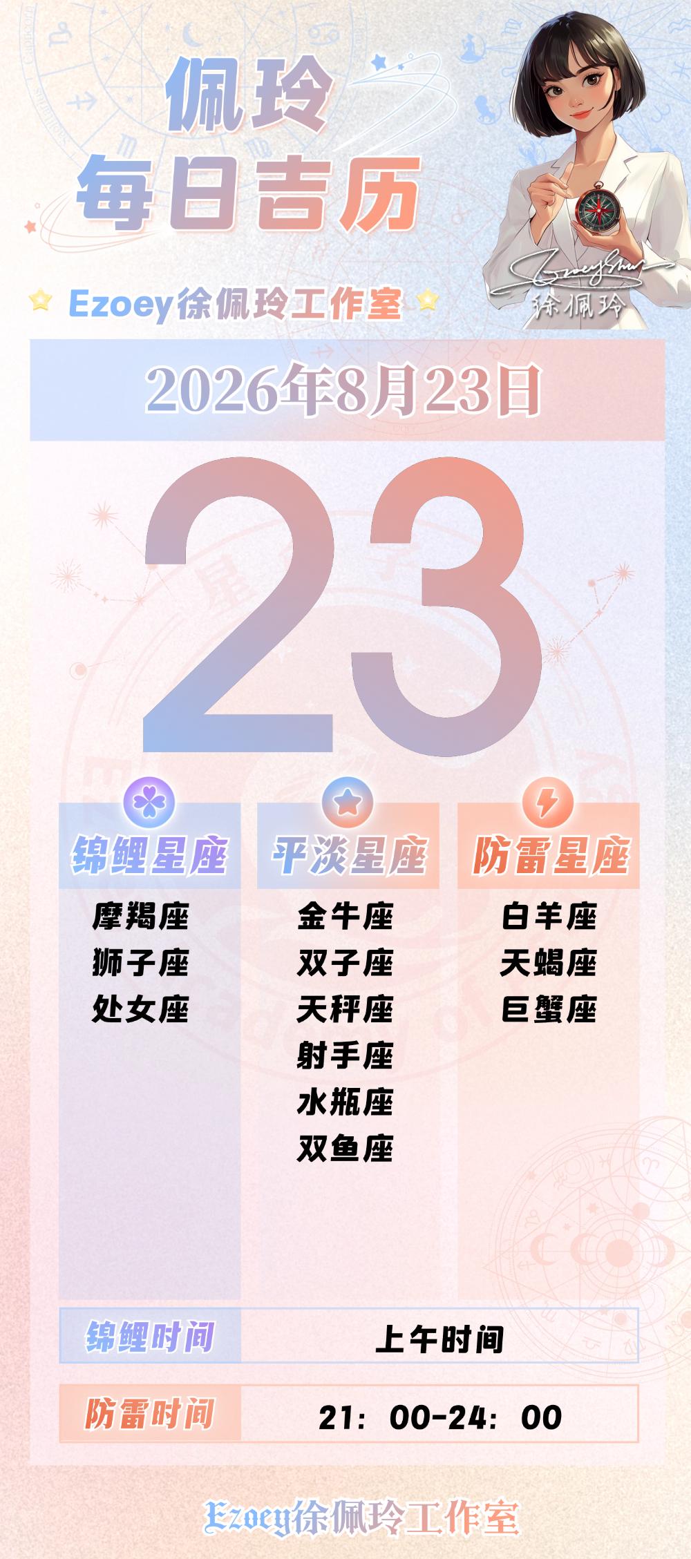 【8.23日播报】太阳进入处女座谨慎时代来临锦鲤星座：摩羯座、狮子座、处女座