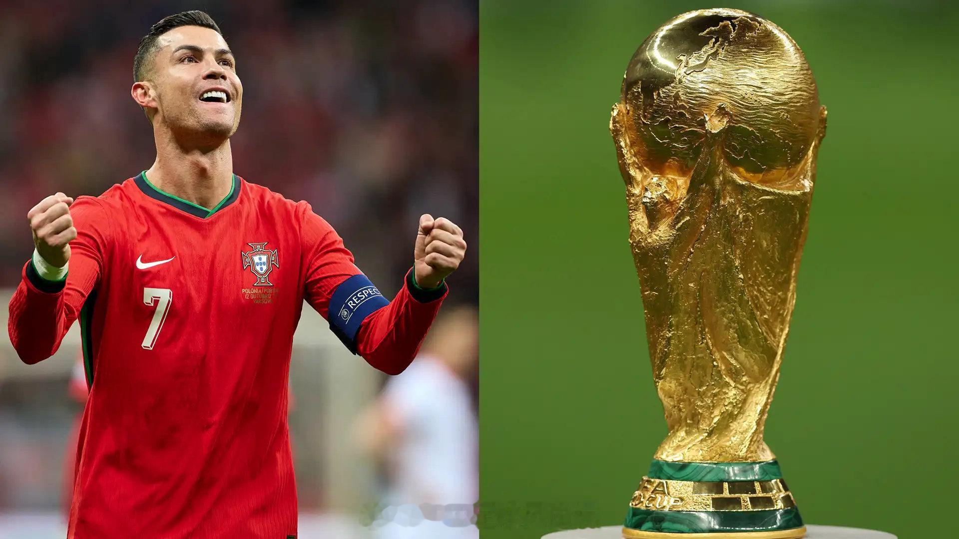 【C罗暗示出战2026世界杯】国家队比赛日，C罗在接受采访时表示：“这是关于享受