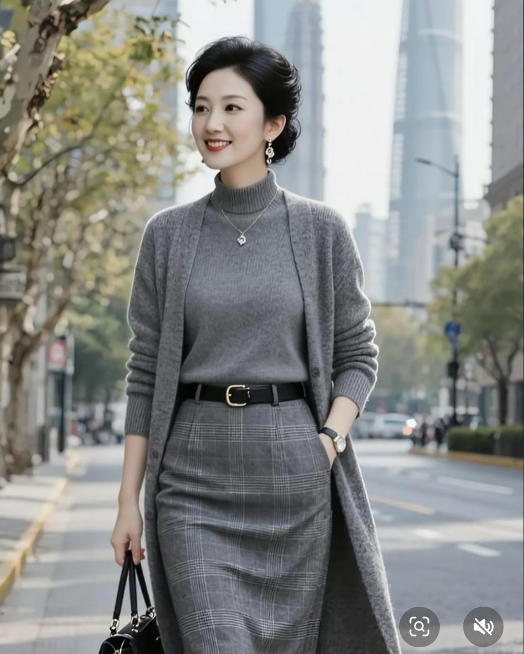 气质女神范，真是让人着迷。