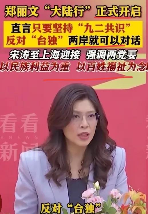 这回郑丽文去了趟上海，算是把岛内某些人的底裤给扒了。她直接公开感叹，说大陆的