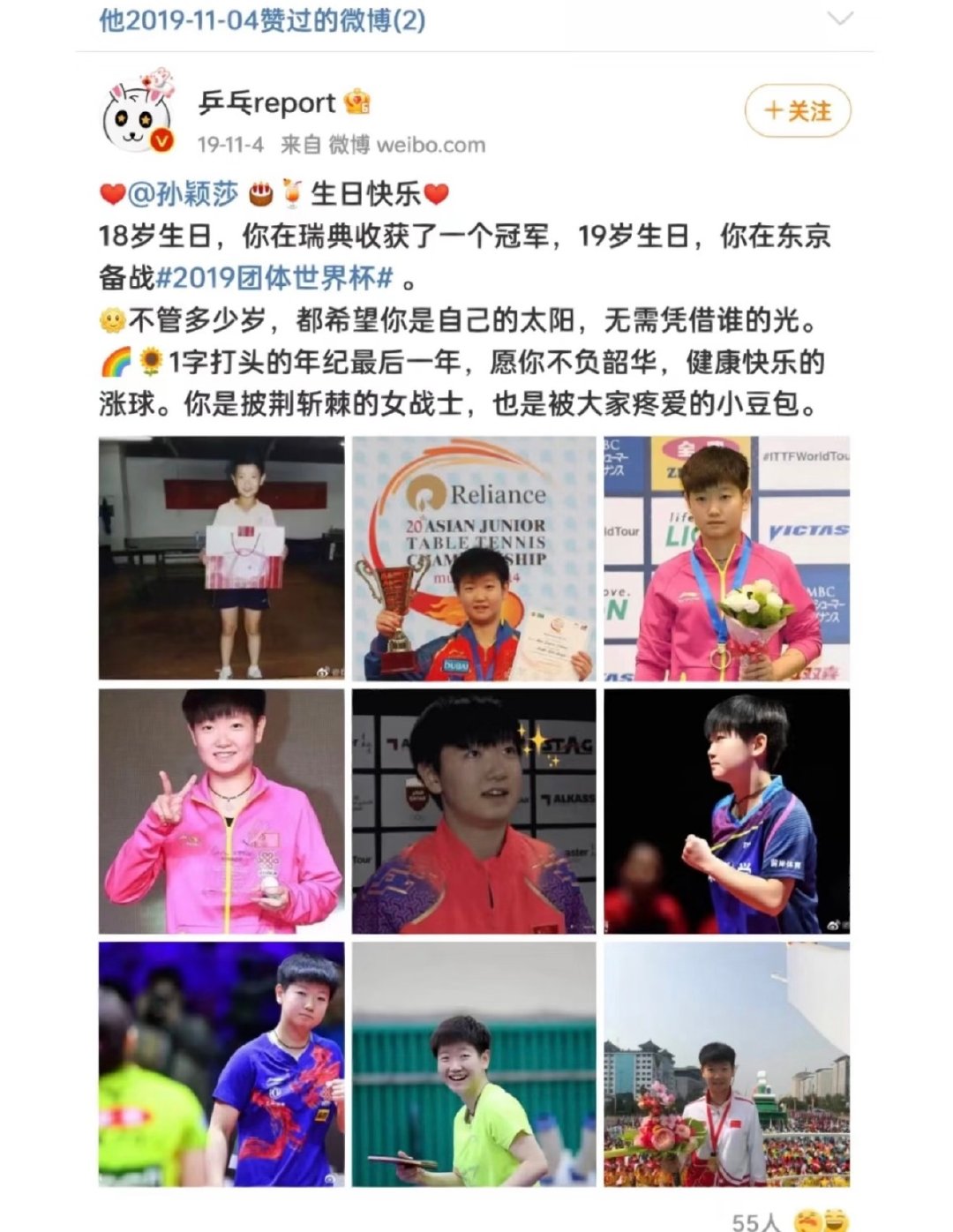 那年生日的点赞👍​