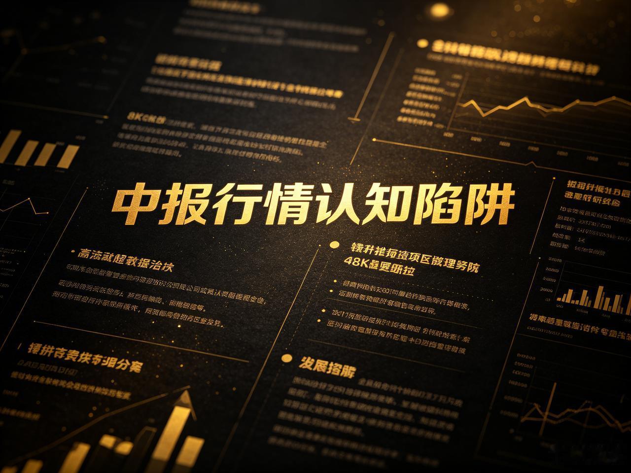 现在已经开始中报行情了，关于中报行情的两个认知陷阱，最容易踩，今天一次说清：