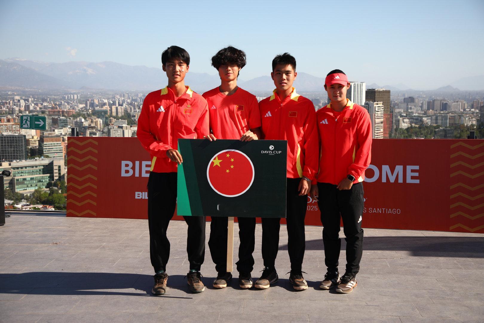 中国队收获青少年戴维斯杯第11名👏时隔八年，中国队重回青少年戴杯世界组。小伙